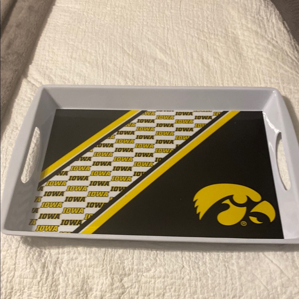 Black and Yellow Food Storage Tray